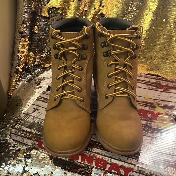 Wheat unionbay wedge boots - Picture 4 of 7